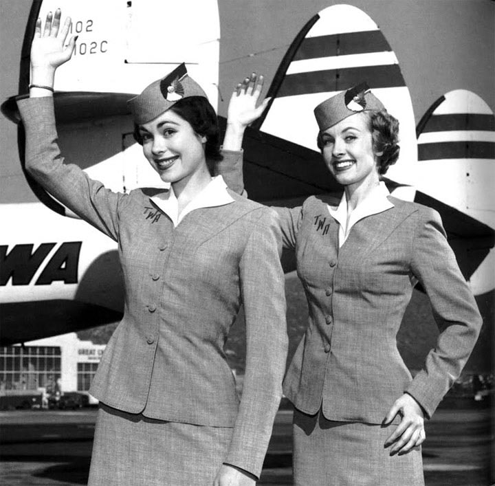 50s air hostesses