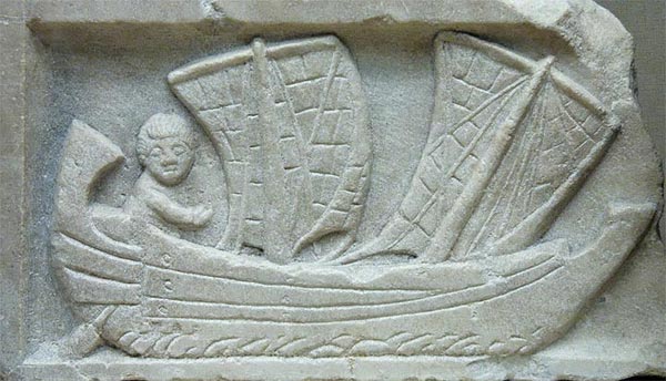 Mesopotamian Sailboat